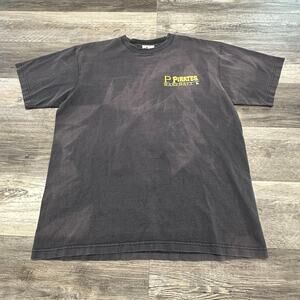 Vintage 90s MLB‎ Majestic Pittsburgh Pirates Faded Gray Mens XL Baseball T-Shirt
